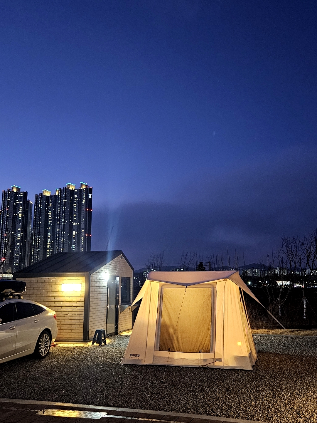 복하천 캠핑장