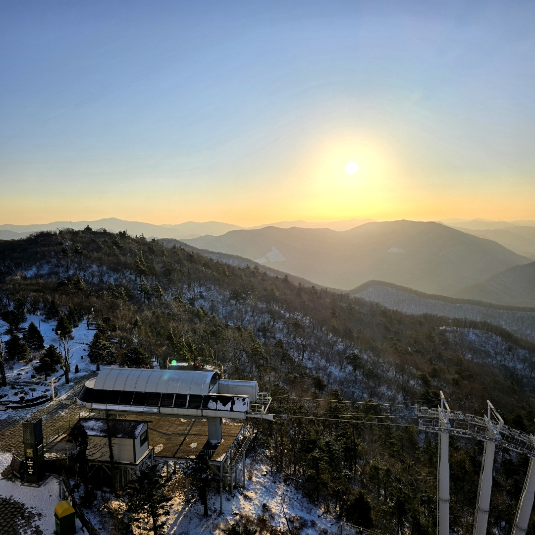 발왕산 케이블카 전경 1