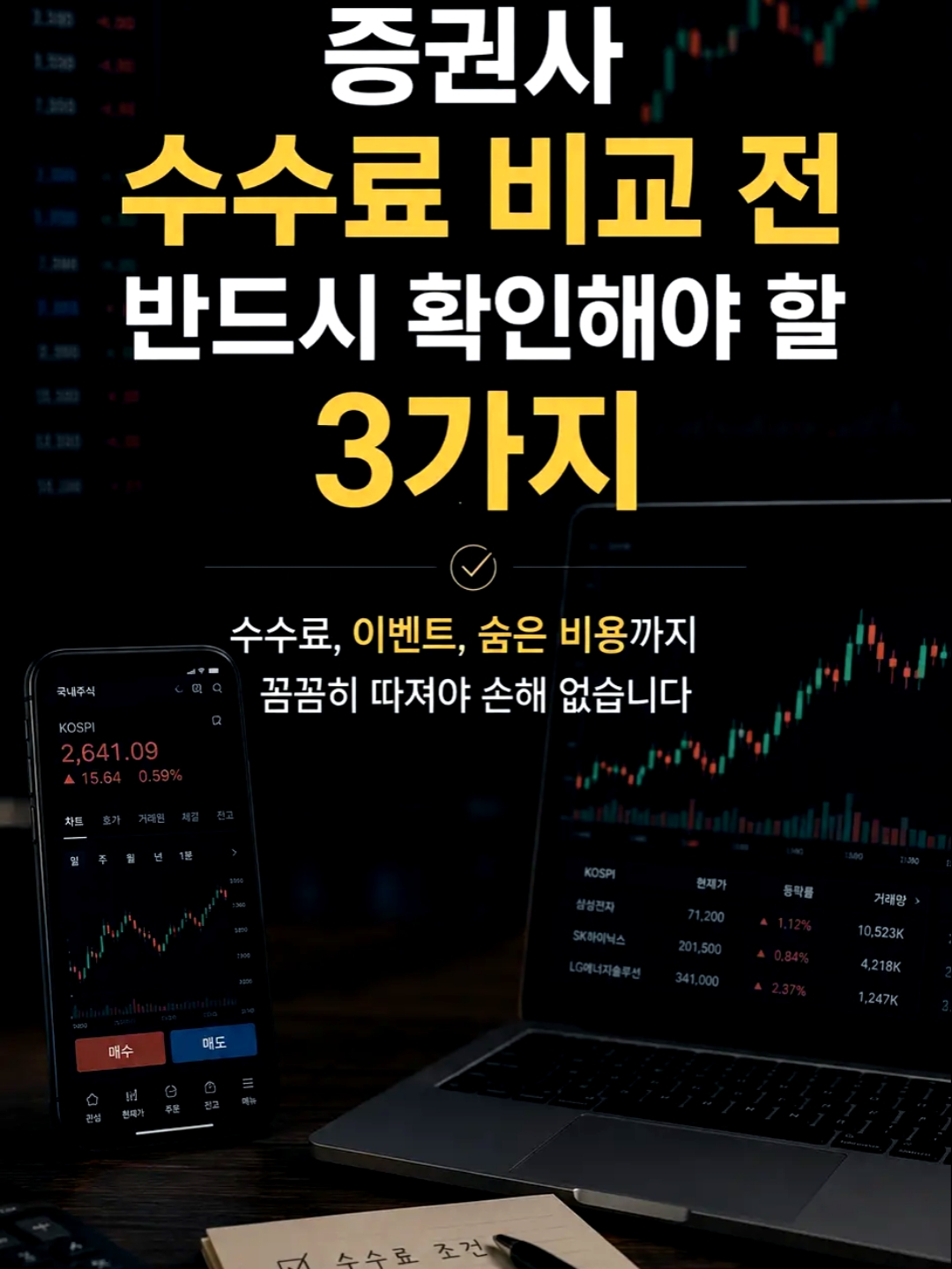 주식 거래 수수료 및 세금