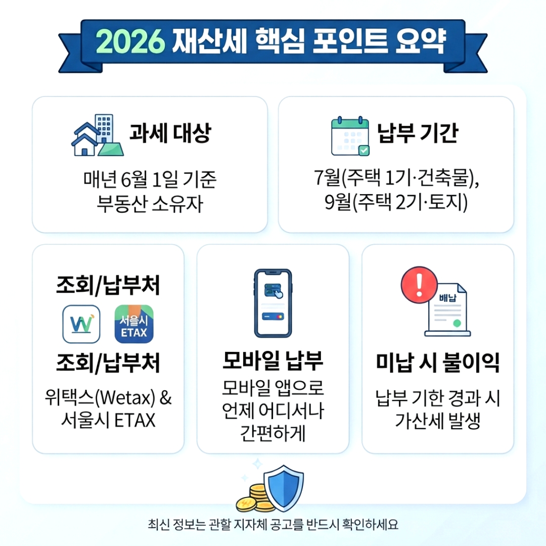 재산세 조회방법