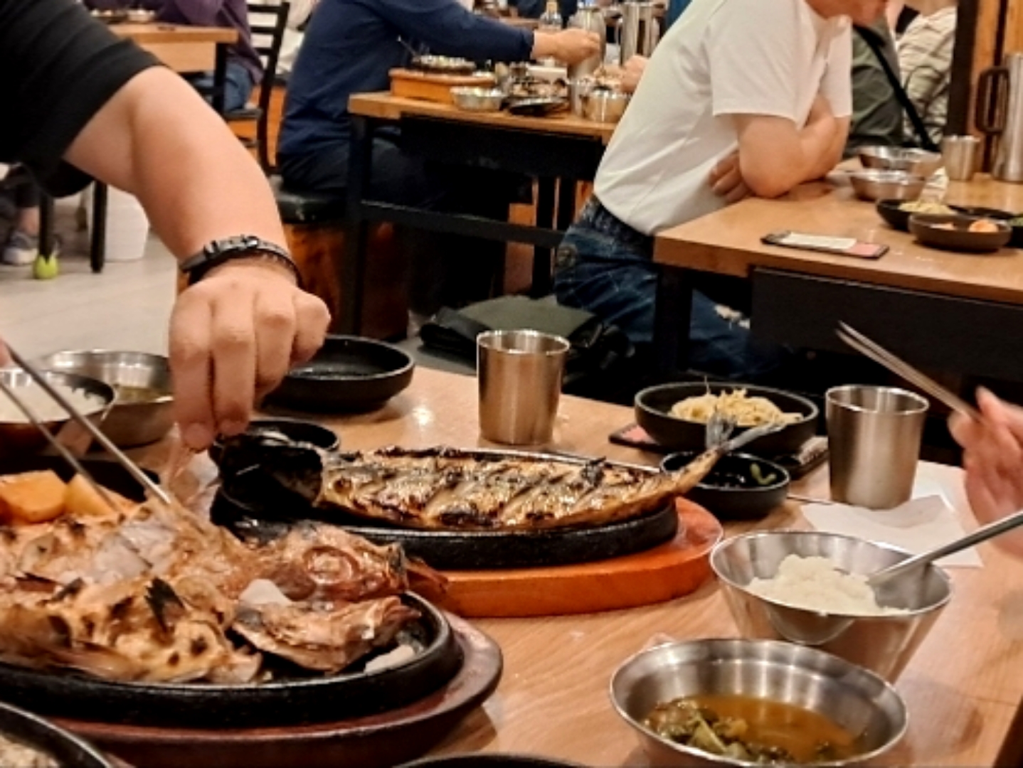 시래기화덕생선구이