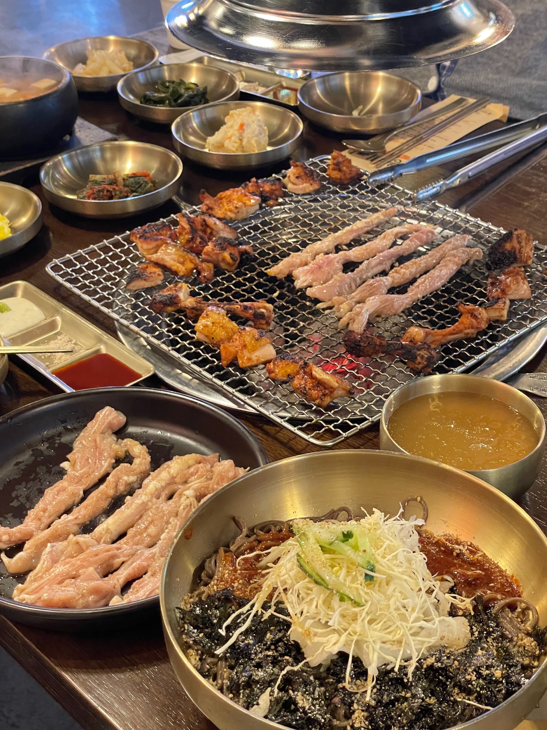 굴닭닭갈비